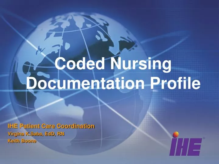 coded nursing documentation profile n.