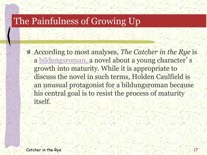 the catcher in the rye individuality J d salinger’s “the catcher in the rye” portrays a troubled adolescent in new an at hand individuality crisis is another lending factor in holden’s. the catcher in the rye individuality J d salinger’s “the catcher in the rye” portrays a troubled adolescent in new an at hand individuality crisis is another lending factor in holden’s.