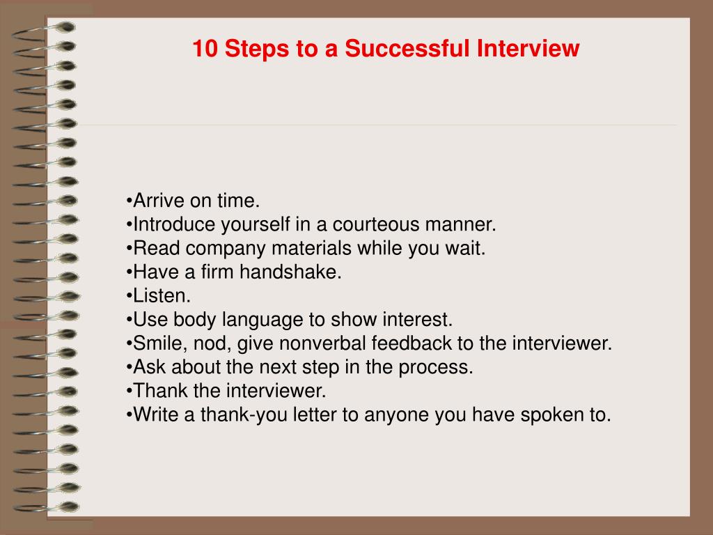 PPT - Interview tips PowerPoint Presentation, free download - ID:6260368