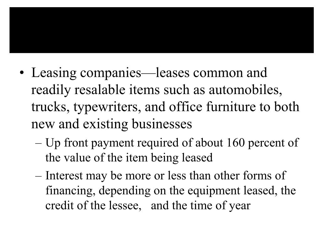 Ppt Sources Of Short Term External Financing Working Capital