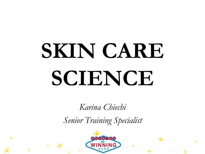 skin care science n.