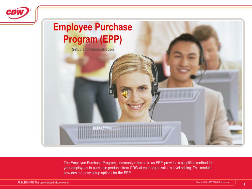 PPT Employee Purchase Program EPP PowerPoint Presentation Free 