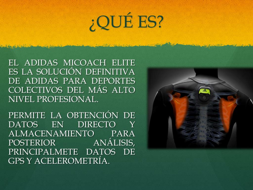 PPT - ADIDAS MICOACH ELITE TEAM SYSTEM PowerPoint free download - ID:6267786