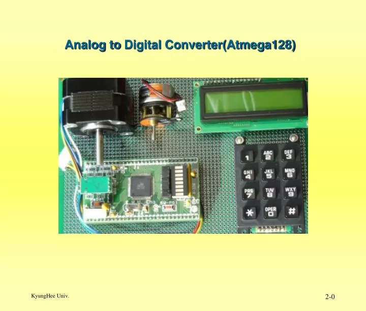 analog to digital converter atmega128 n.
