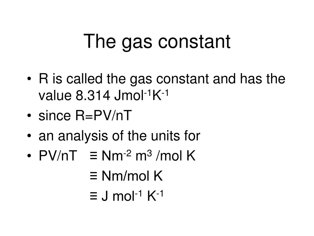 PPT Moles and the Ideal Gas equation PowerPoint Presentation, free