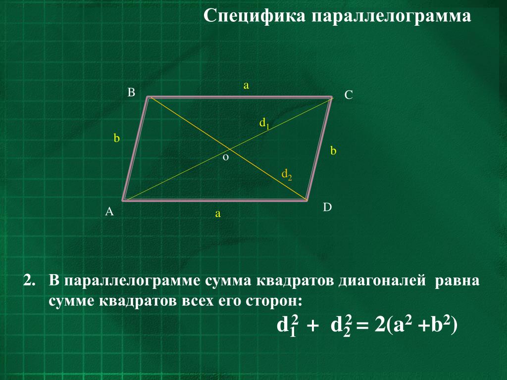 Три стороны выпуклого четырехугольника равны а два. Диагонали параллелограмма. Диагоналипаралелограмма. Диагонали в параллелограм. Диагонали параллелограмма равны.