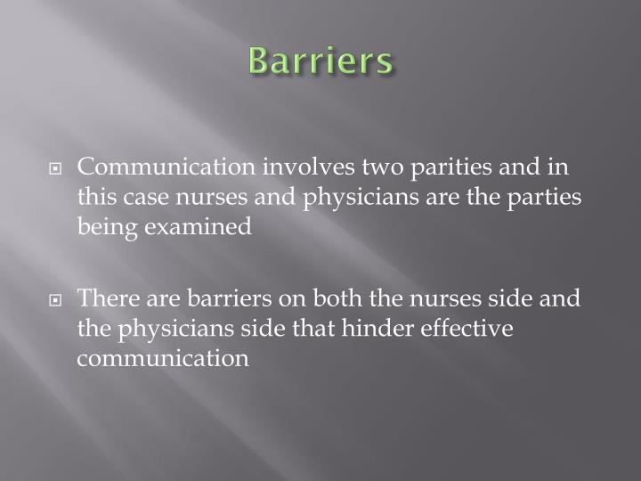 PPT Improving NursePhysician Communication Through collaborative