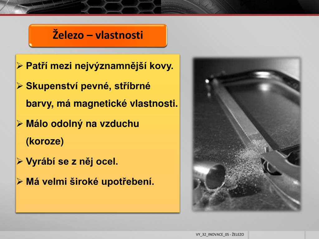 PPT - ŽELEZO - Fe PowerPoint Presentation - ID:6272922
