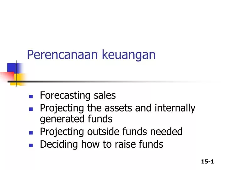 financial forecasting planning financial forecasting planning