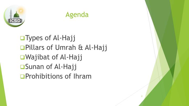 How many wajibat of hajj