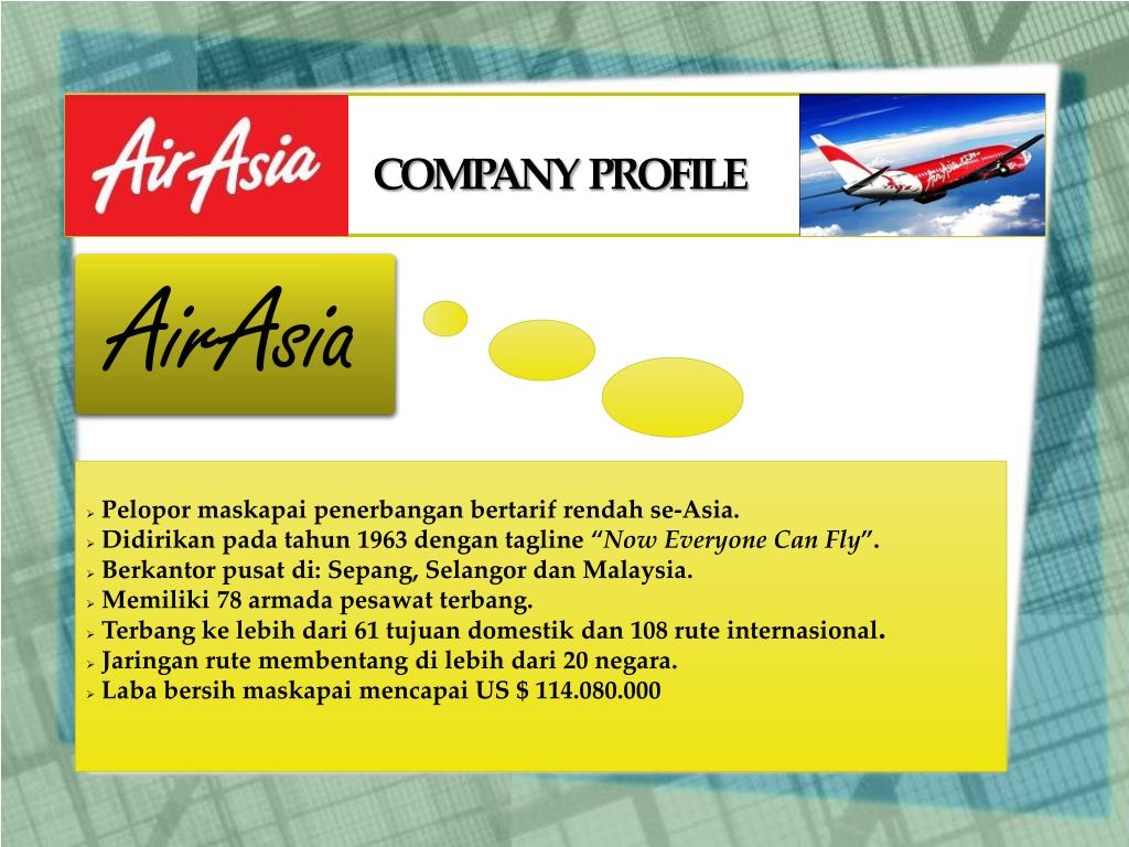 PPT - Air Asia Case Management International “Now Everyone Can Flight ...