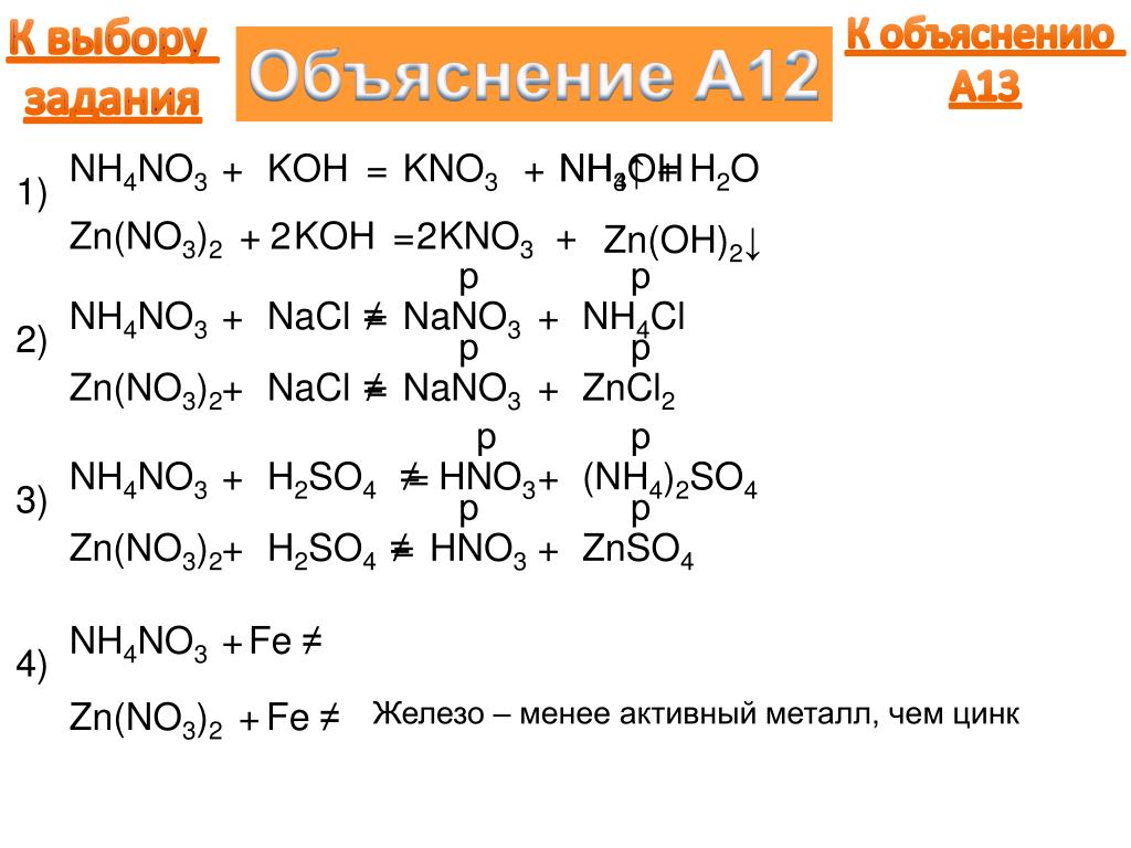 Zn oh kno3. No2 Koh. Kno2 = kno3 реакция. Nh4no3+Koh. Koh ZN no3 2 ионное.