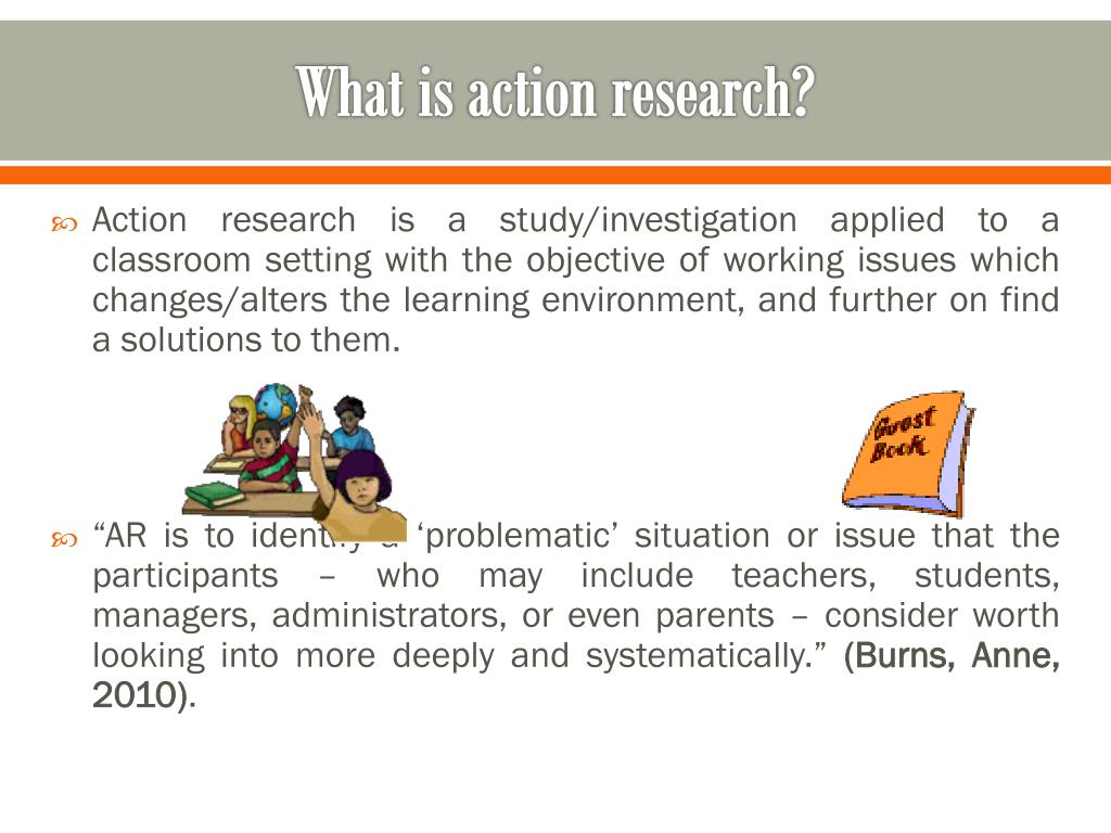 action research report ppt
