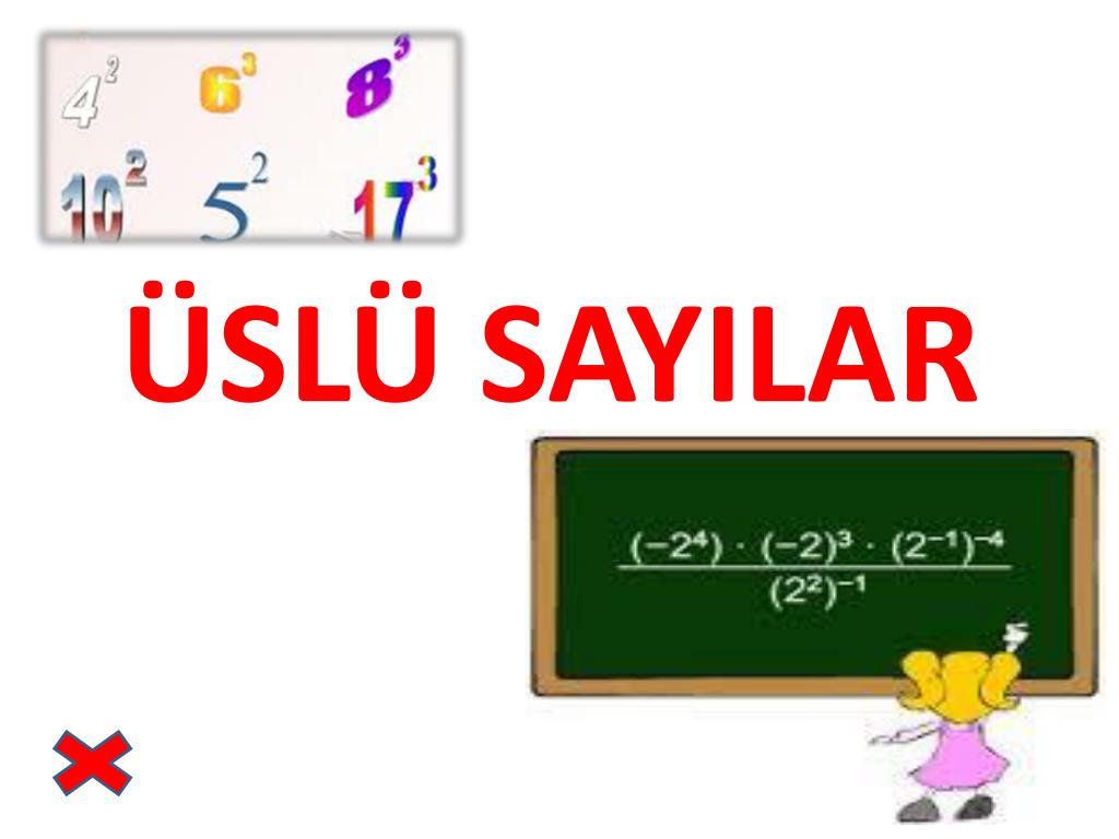 PPT - ÜSLÜ SAYILAR PowerPoint Presentation, free download - ID:6278306