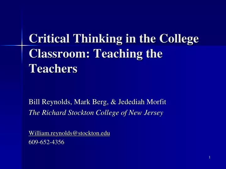 Powerpoint on critical thinking skills Powerpoint on critical thinking skills image
