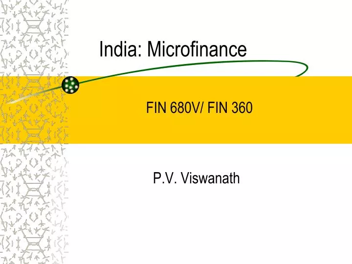 PPT India Microfinance PowerPoint Presentation, free download ID