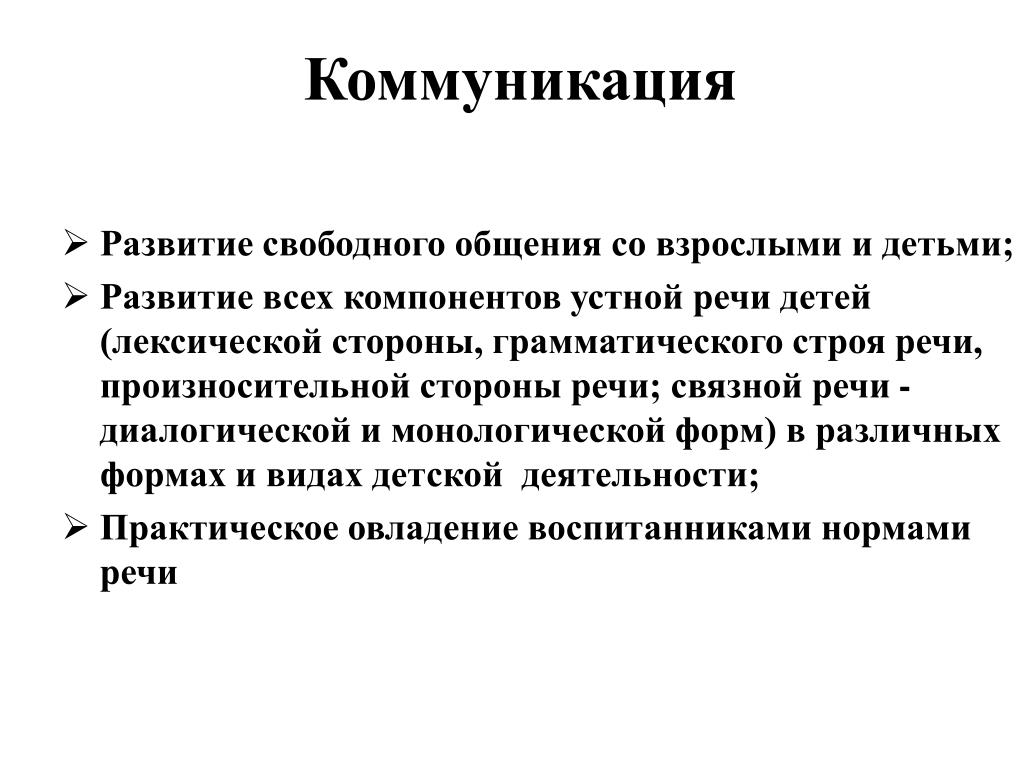 Свободное формирование. Развитие коммуникации. Развивающиеся коммуникации. Развитие свободного общения. В процессе диалогического общения развиваются.