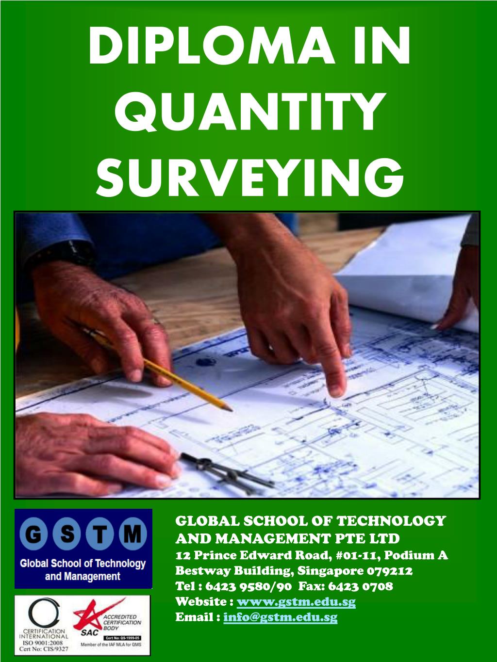 PPT - DIPLOMA IN QUANTITY SURVEYING PowerPoint Presentation, free