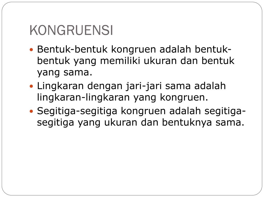 PPT - KONGRUENSI PowerPoint Presentation, free download - ID:6285717