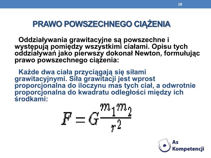 Prawo Powszechnego Ciążenia Zadania I Rozwiązania PPT - Prezentacja III w ramach MGP PowerPoint Presentation - ID:6287361
