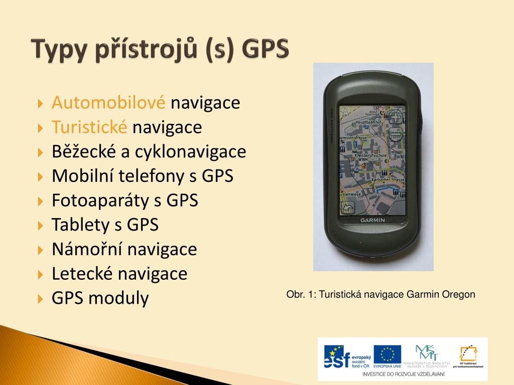 PPT - Typy GPS přístrojů PowerPoint Presentation, free download - ID:6287483