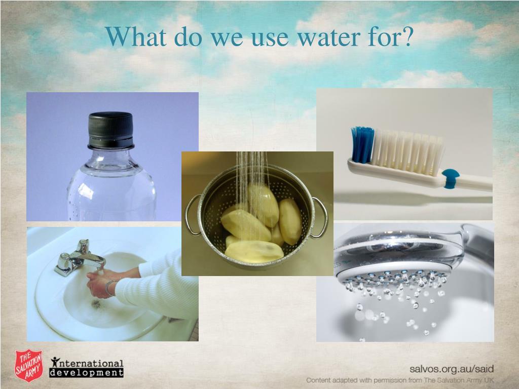 presentation about clean water and sanitation