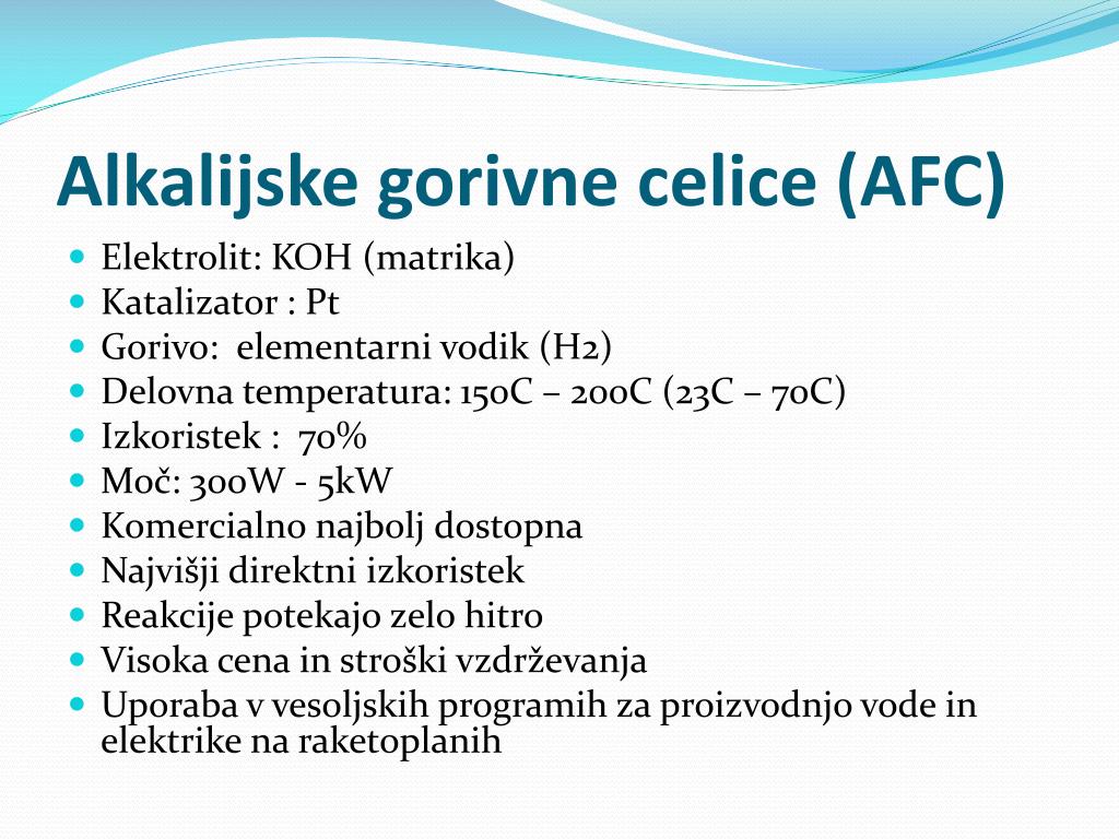 PPT - Gorivne celice PowerPoint Presentation, free download - ID:6291611