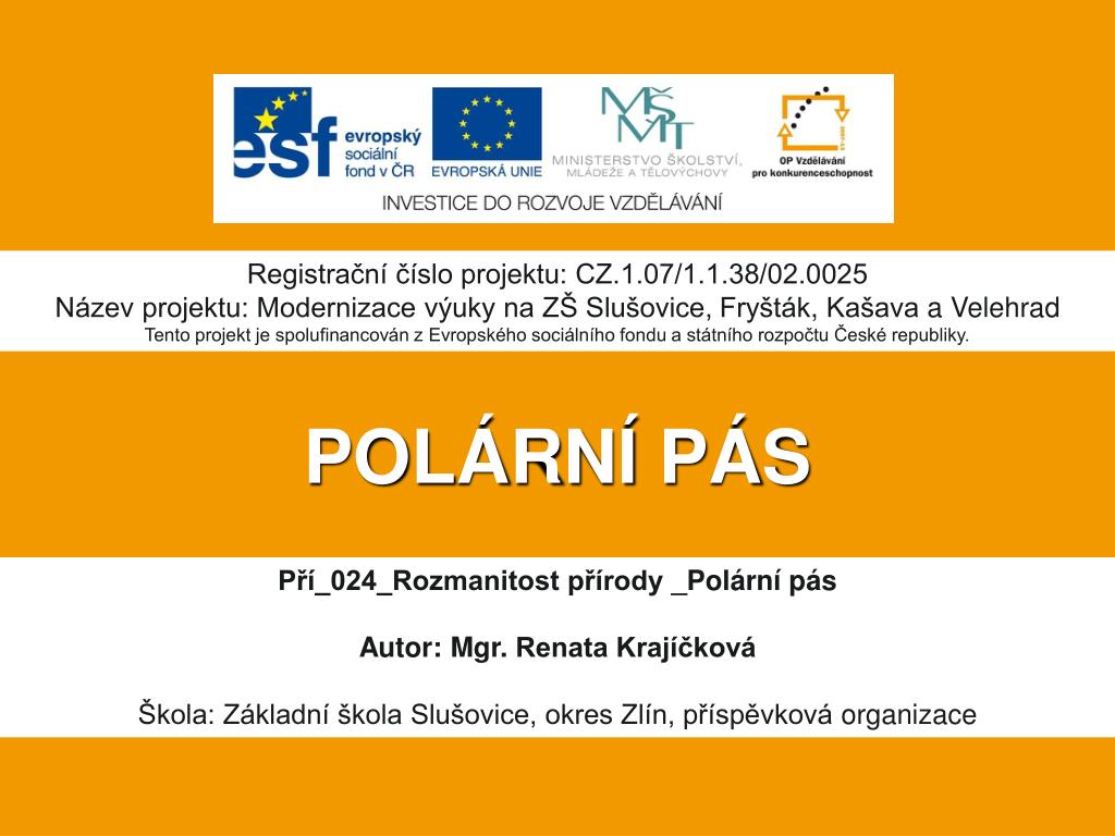 PPT - POLÁRNÍ PÁS PowerPoint Presentation, free download - ID:6292234
