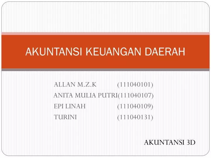 judul akuntansi sektor publik judul akuntansi sektor publik