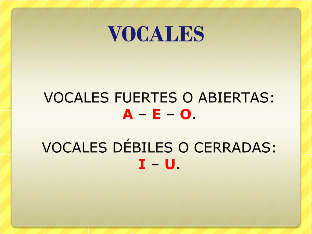PPT - ENCUENTROS VOCÁLICOS PowerPoint Presentation, free download -  ID:6293856