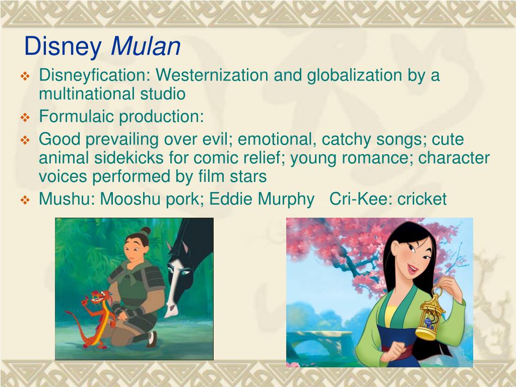 PPT  Mulan s Mirrors PowerPoint Presentation free download  ID 6300175