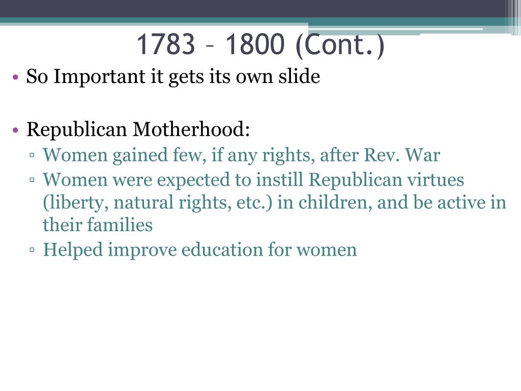 PPT - APUSH Review: Period 3 (1754 – 1800 ) PowerPoint Presentation ...