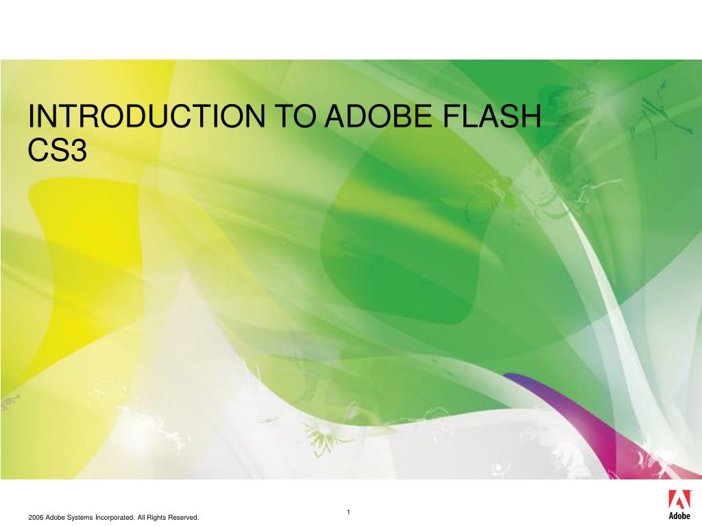 PPT - INTRODUCTION TO ADOBE FLASH CS3 PowerPoint Presentation, free download  - ID:6301080