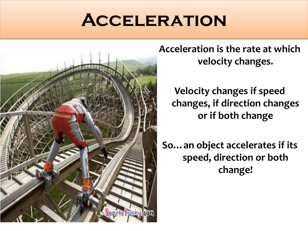 acceleration in real life essay