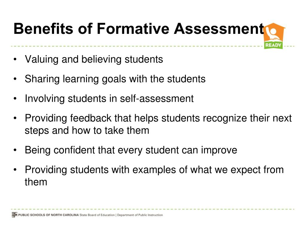 advantages of formative assessment in education