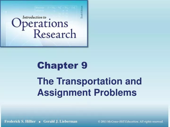 operational research problem