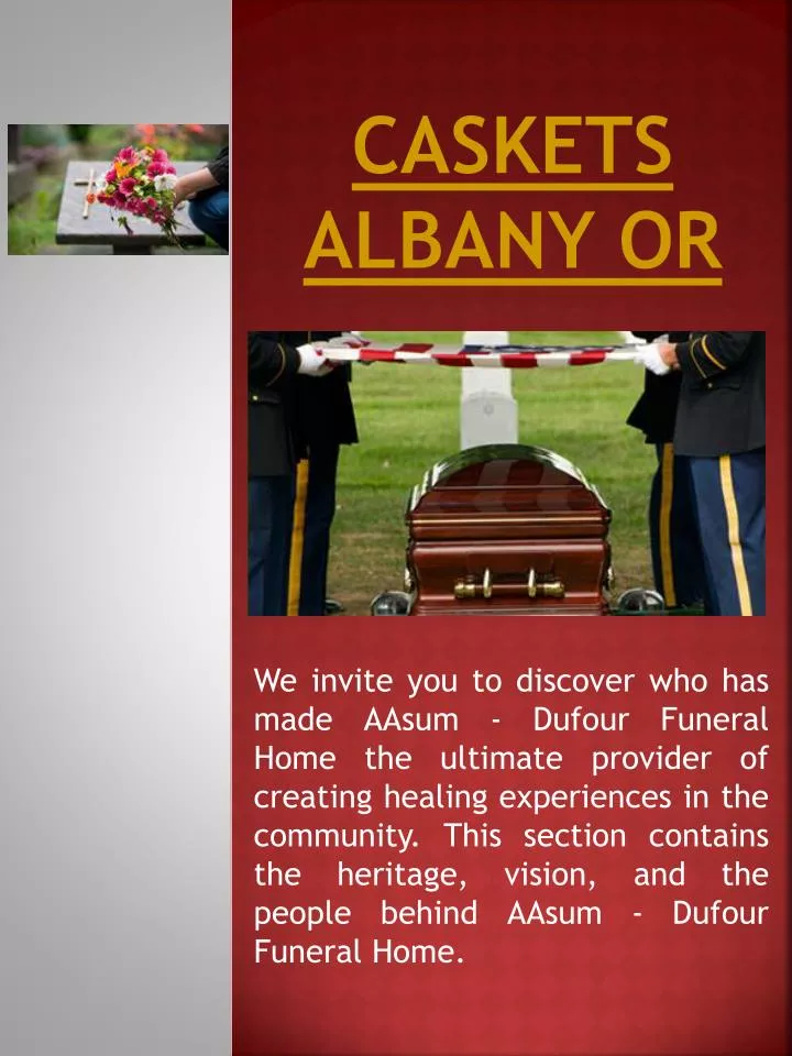 caskets albany or n.