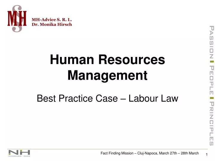 best practice case labour law n.