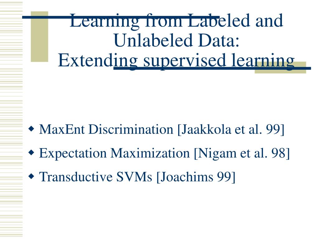 Labeled Data And Unlabeled Data Youtube image.