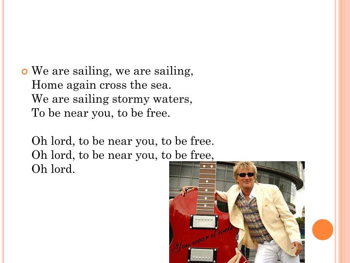 ppt rod stewart sailing powerpoint presentation id 6302735