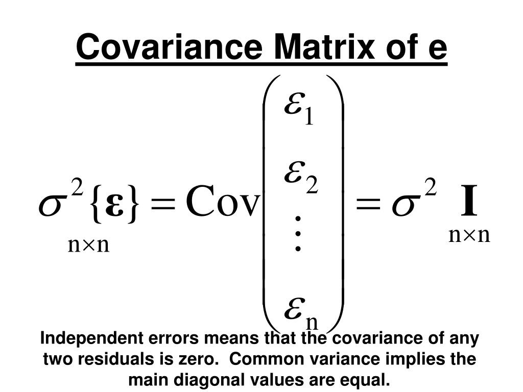 covariance matrix covariance matrix