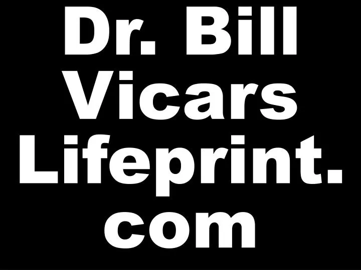 dr bill vicars lifeprint com n.