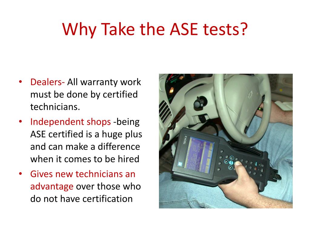 ase online testing and education center