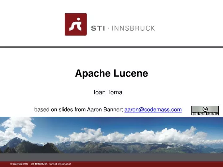 apache lucene configuration apache lucene configuration