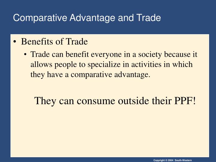 interdependence and the gains from trade interdependence and the gains from trade