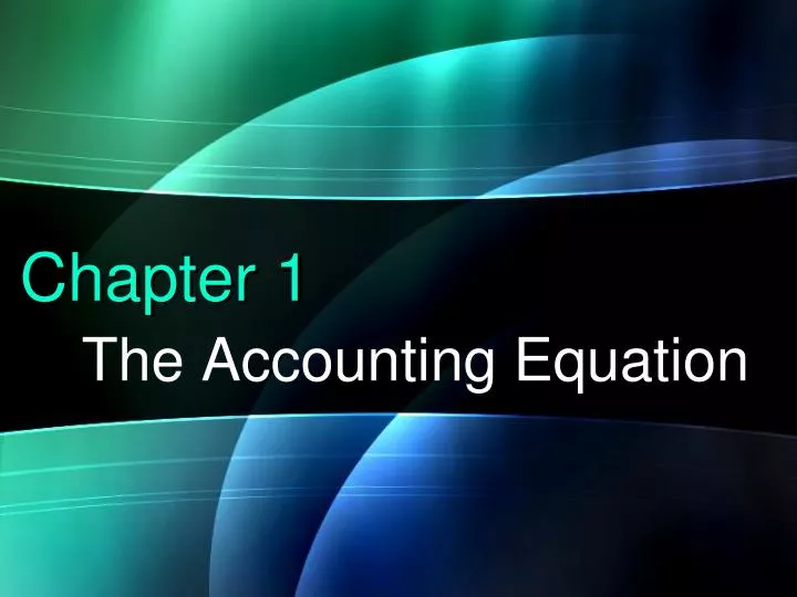 PPT - Chapter 1 PowerPoint Presentation, free download - ID:6309725