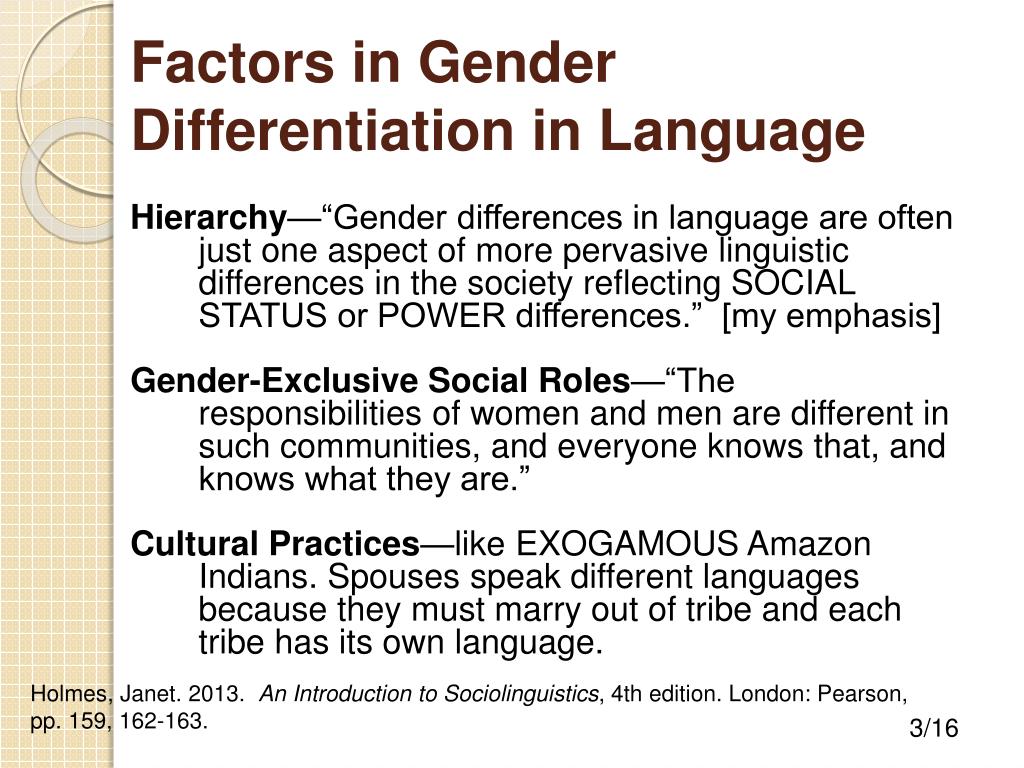 how male and female use language differently