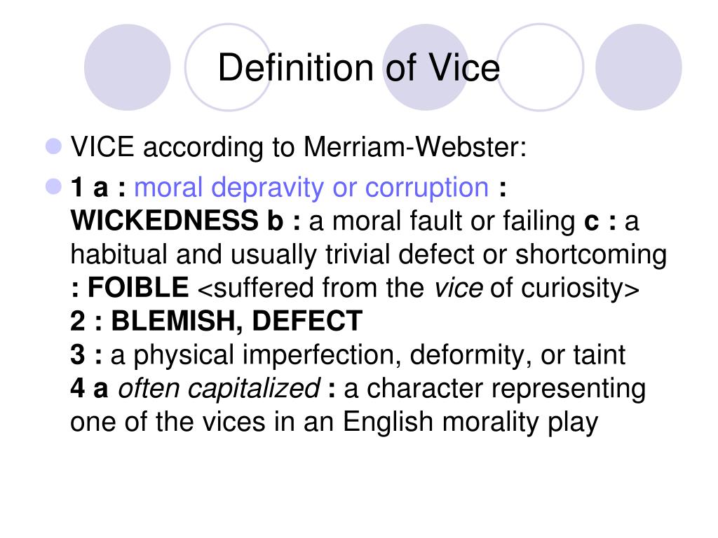 defiantion of dredged definition of vices defiantion of dredged definition of vices