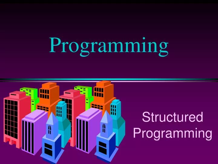 presentation of computer programming