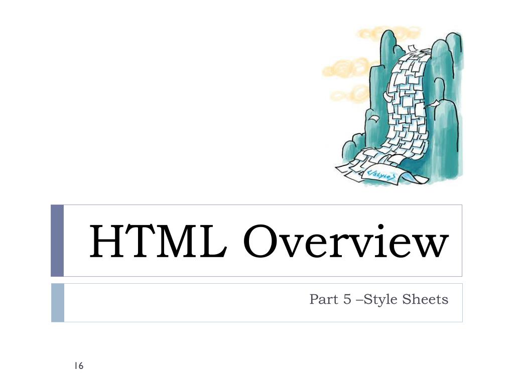 PPT - HTML Overview PowerPoint Presentation, free download - ID:6312893